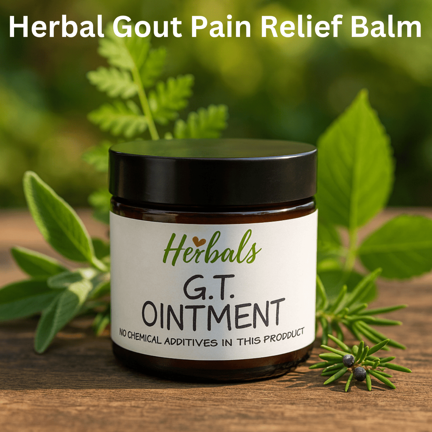 Gout Treatment Herbal Cream - Natural Pain Relief for Gout Arthritis - Handmade