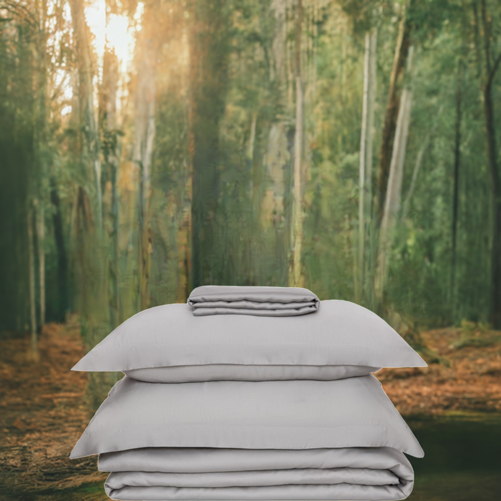 Bed Sheet Set in Grey (Final Sale)