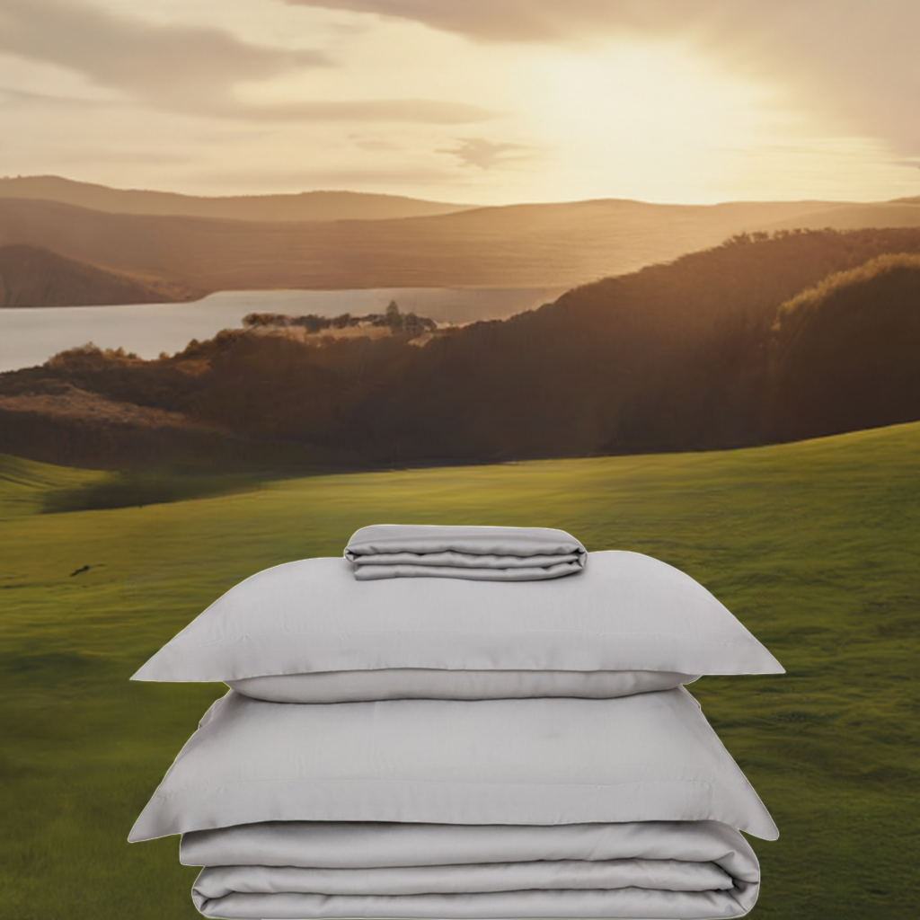 Bed Sheet Set in Grey (Final Sale)