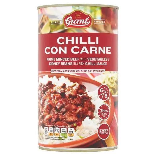 Grant's Chilli Con Carne 1.2kg