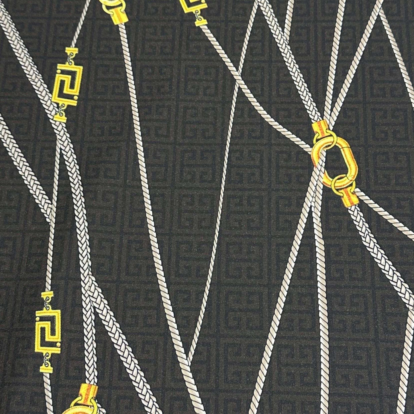 Greek Key Pattern Fabric by Metre