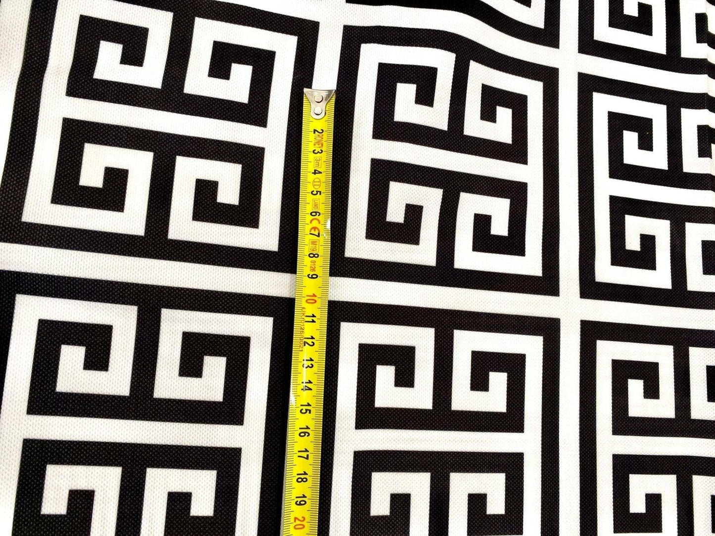 Greek Key Print Fabric Sold by Metre