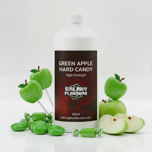 Green Apple Hard Candy Food Flavouring - Professional High Strength - 500ml