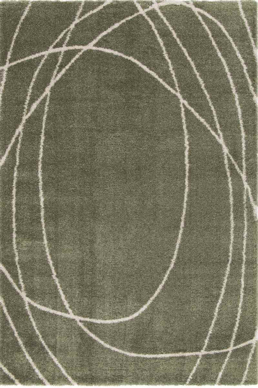 Halo Squiggle Rug – Soft Striped Eco-Friendly Rug