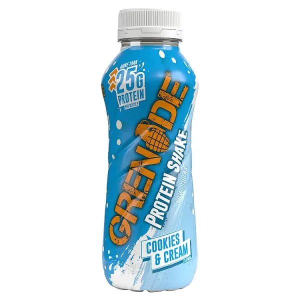 Grenade Cookies & Cream Flavour Protein Shake 330ml (Case of 8)
