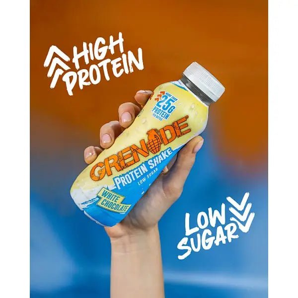Grenade White Chocolate Flavour Protein Shake 330ml (Case of 8)