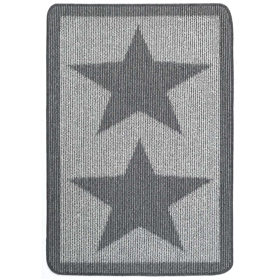 Washable Mat and Runner Star Design