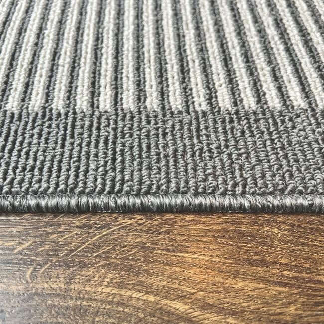 Washable Mat and Runners Stripe Design