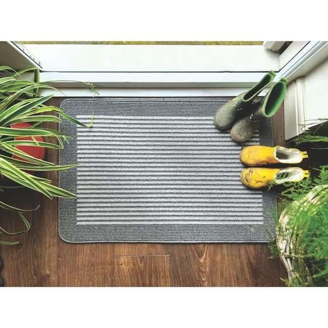 Washable Mat and Runners Stripe Design