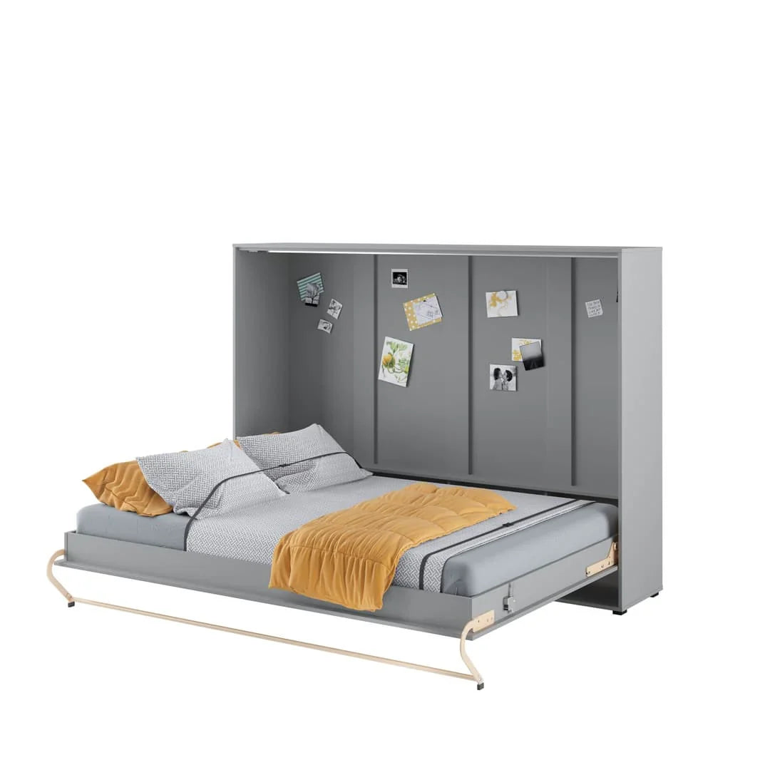 CP-06 90 × 200cm Horizontal Wall Bed + Over-Bed Storage