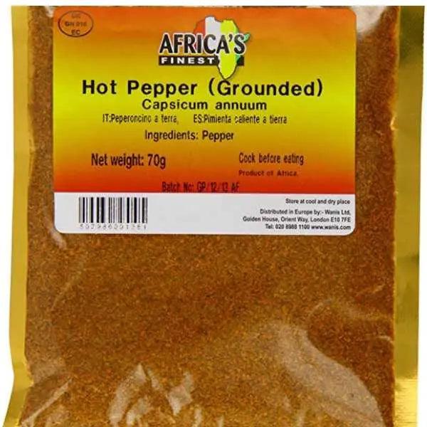 Ground Hot Pepper African Hot Pepper
