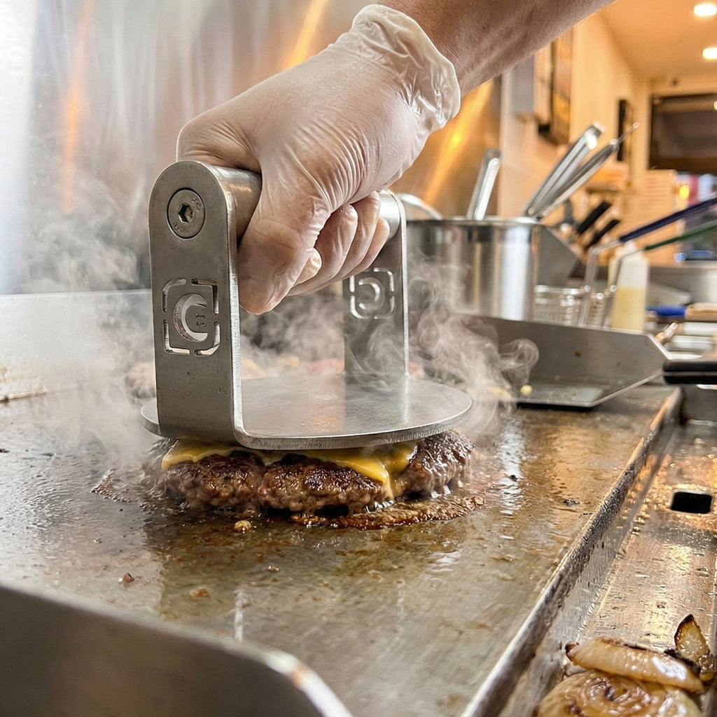 BURGER PATTY PRESS 5 INCH