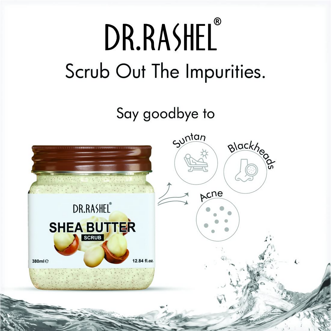 Dr.Rashel Shea Butter Scrub For Face And Body