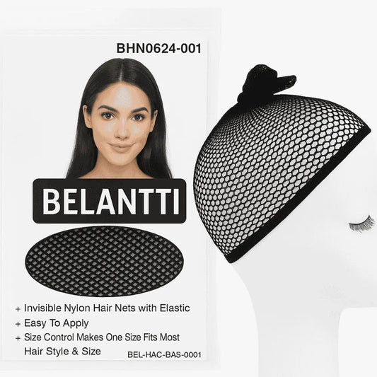 BELANTTI Mesh Hair Net with Elastic Edge