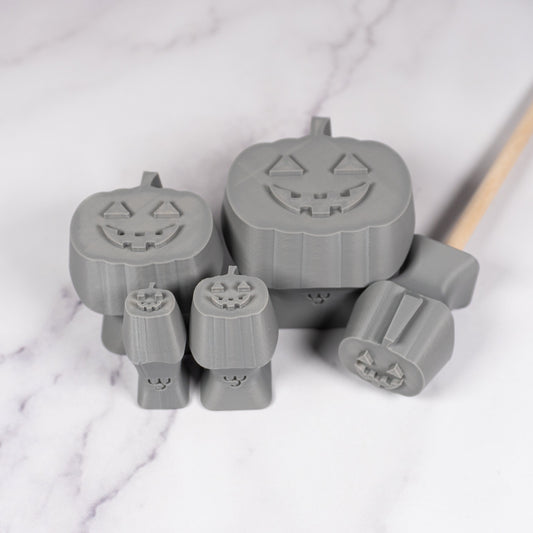 Halloween Jack-o-Lantern Pumpkin Stamps - Style #1