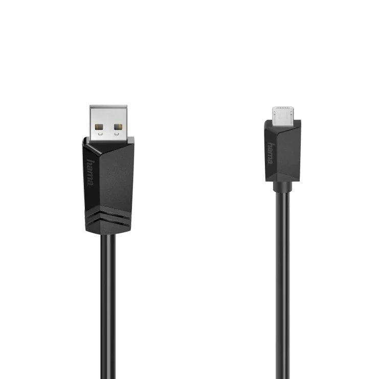 Hama Micro USB Charge and Sync Cable 1.5 Metre Black