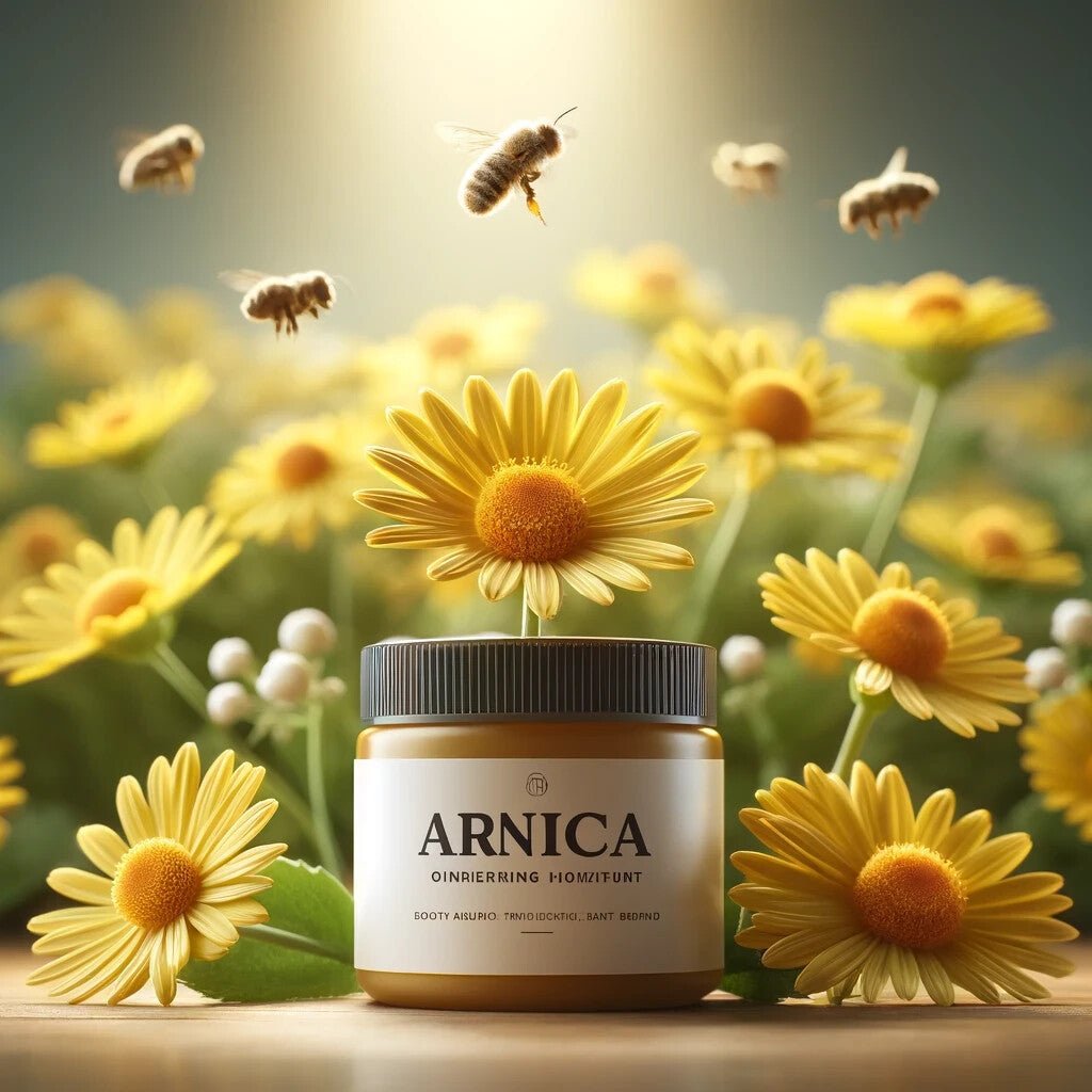 Handmade Arnica Balm Muscle Rub | Natural Pain Relief for Bruises & Sore Muscles