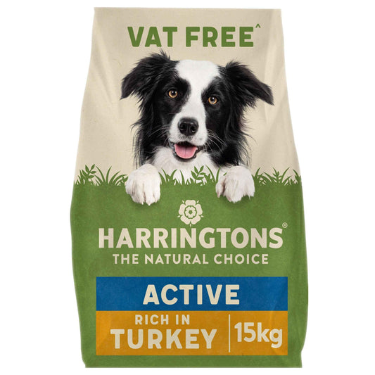 Harringtons Active Worker Complete Turkey & Rice, 15kg