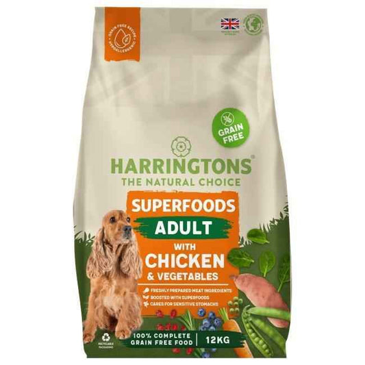 Harringtons Dog Grain Free Superfood Chicken