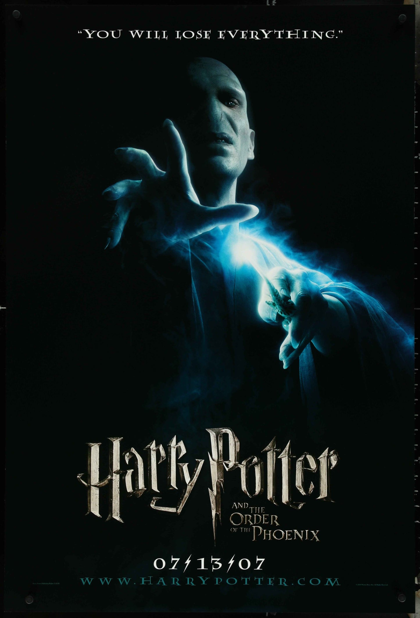 Harry Potter And the Order Of The Phoenix (2007) Original US One Sheet Movie Poster