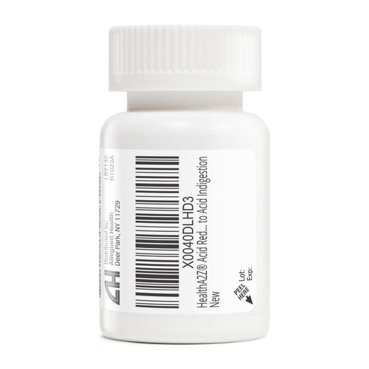 HealthA2Z Acid Reducer (Famotidine 20 mg) – Maximum Strength Heartburn Relief | 365 Tablets