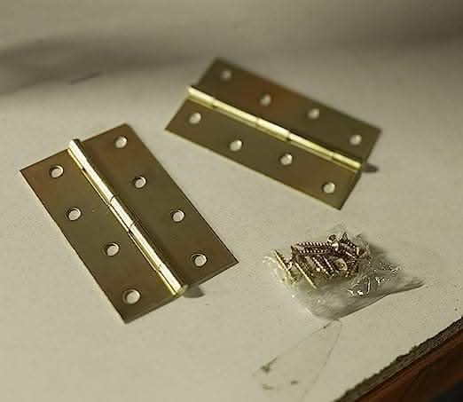 Heavy Duty Butt Hinges Brass Plated Door Cabinet Hinges