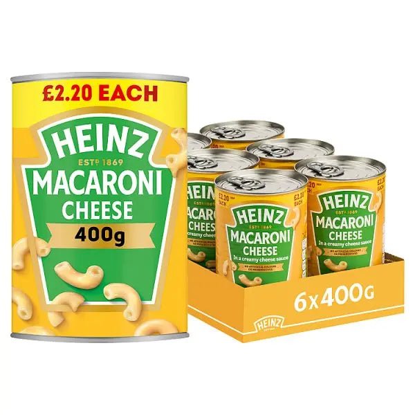 Heinz Macaroni Cheese PMP 400g (Case of 6)