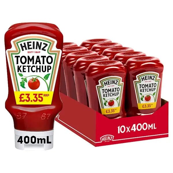 Heinz Tomato Ketchup Sauce PMP 460g (Case of 10)
