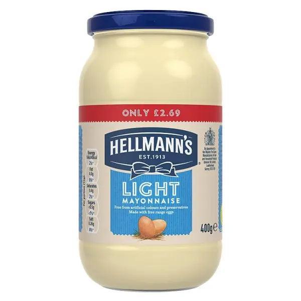 Hellmann's Mayonnaise Light 400g (Case of 6)