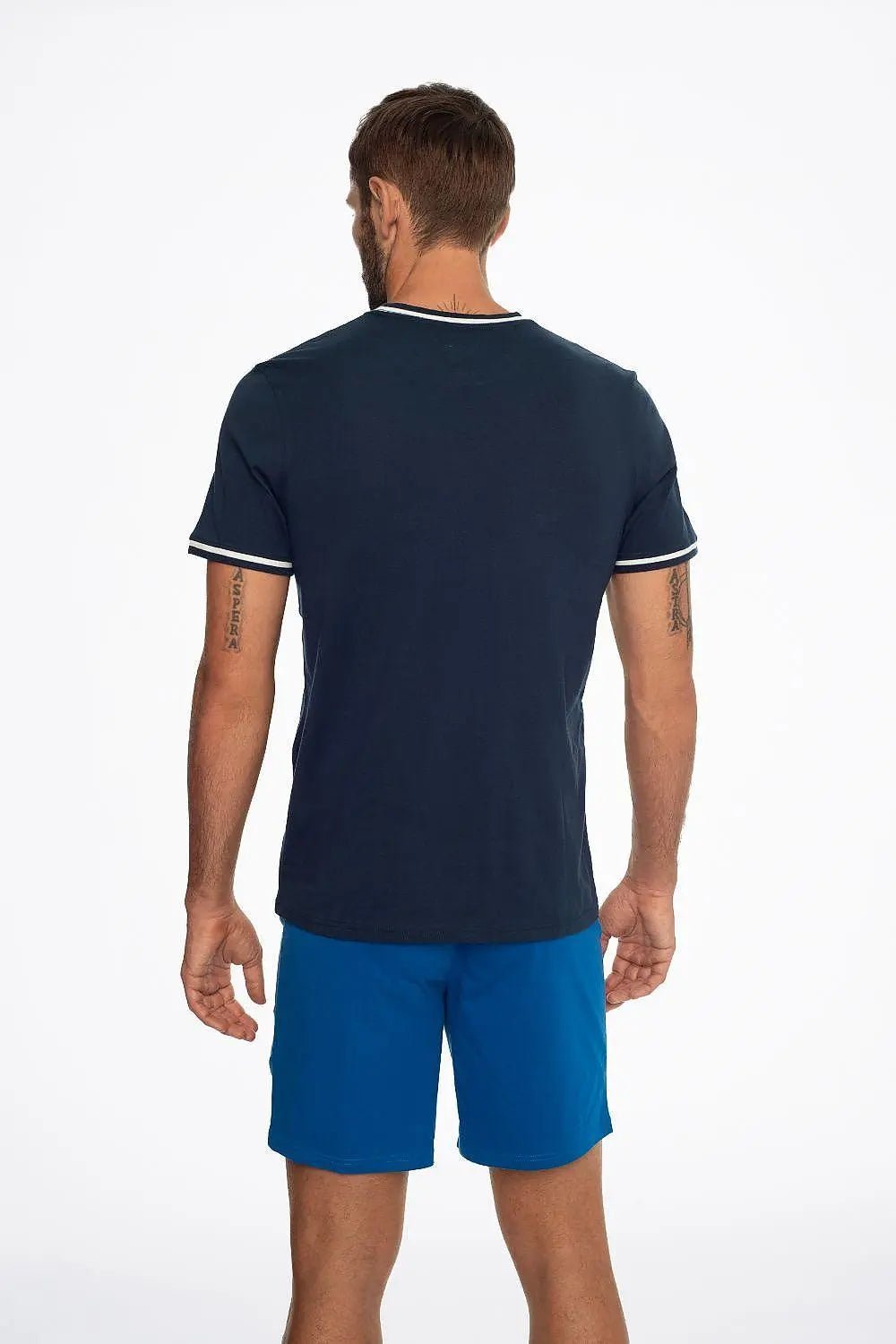 Henderson high quality cotton Short-sleeved shirt Pajamas
