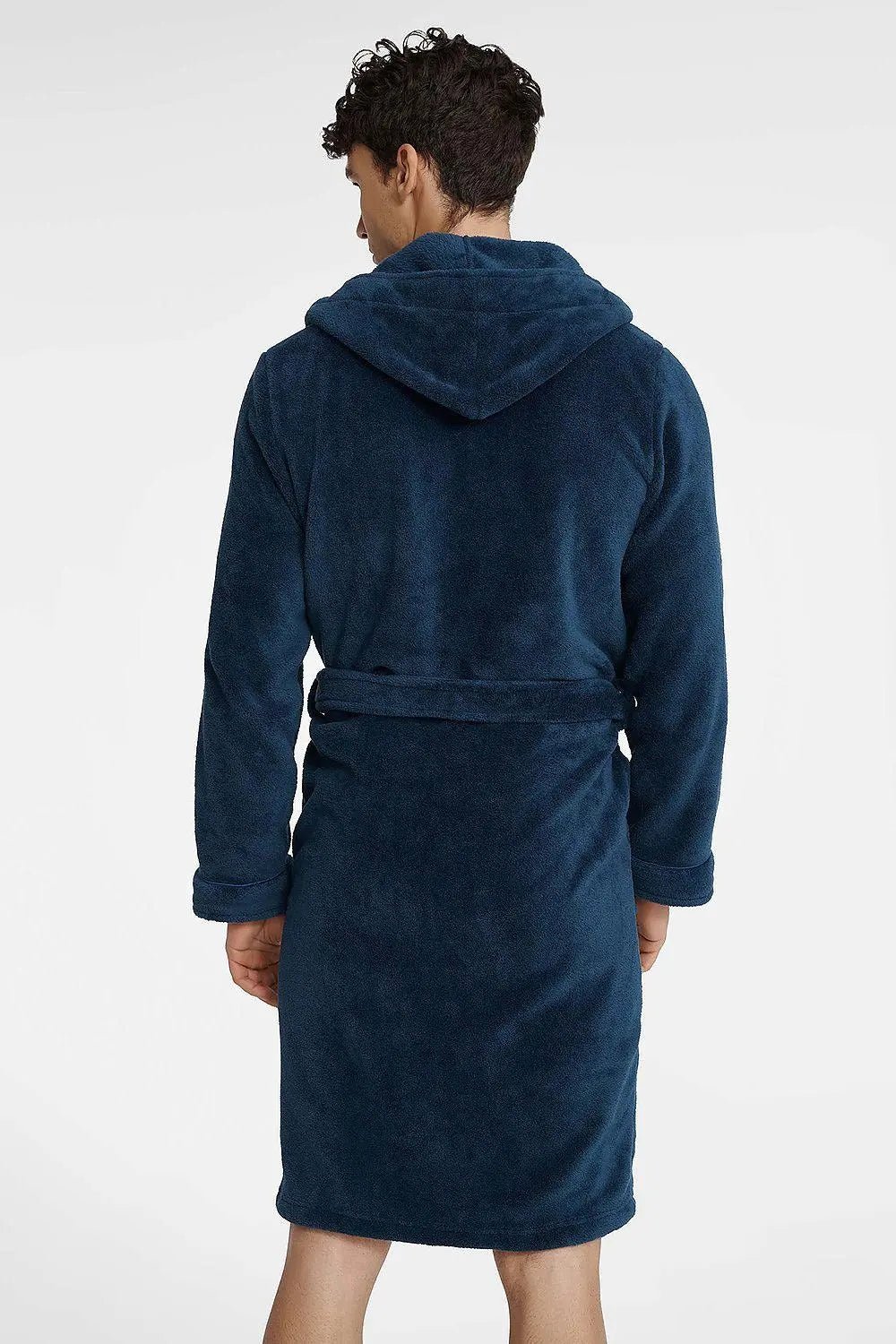 Henderson navy blue men's bathrobe