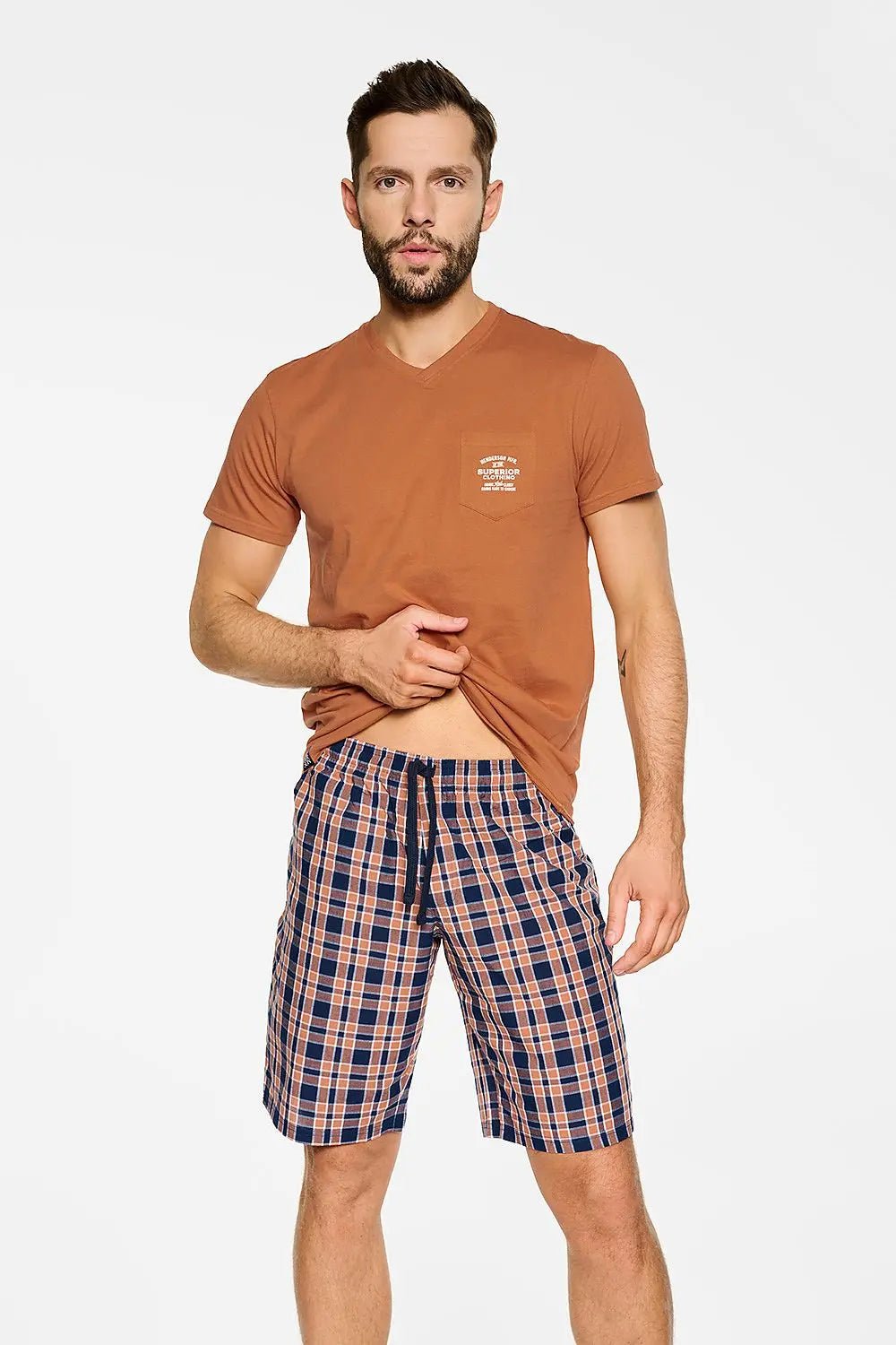 Henderson t-shirt and shorts men's pajamas