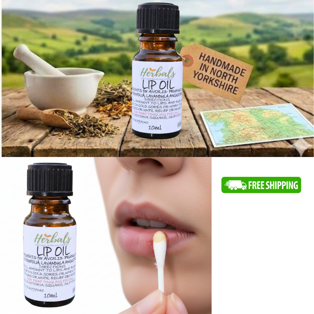 Herbal Lip Oil: The Best Cold Sore Treatment Alternative