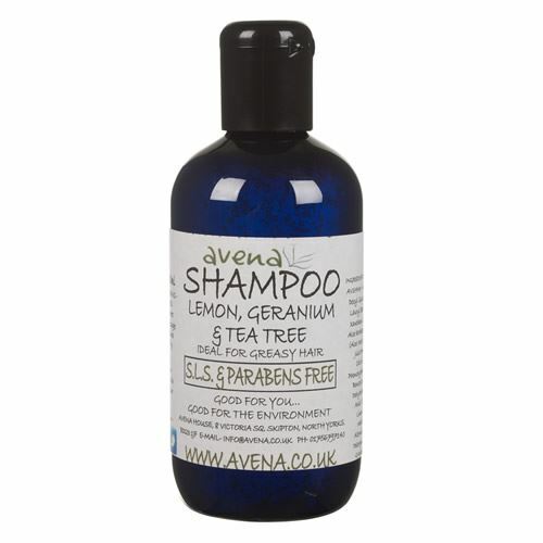 Herbal Shampoo Lemon Geranium Tea Tree 250ml 500ml Vegan Natural Chemical Free