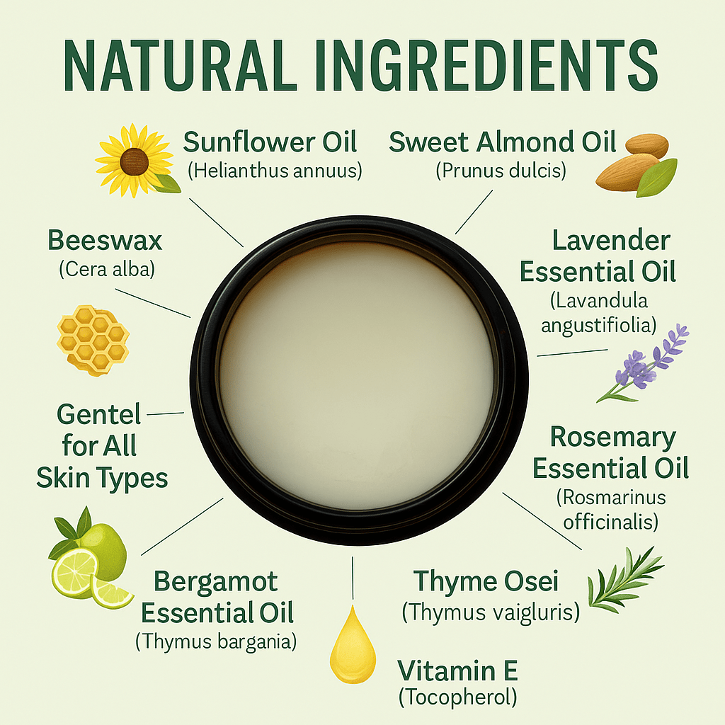 Herbalshire Handmade Itch Relief Salve Natural Soothing Balm for Irritated Skin