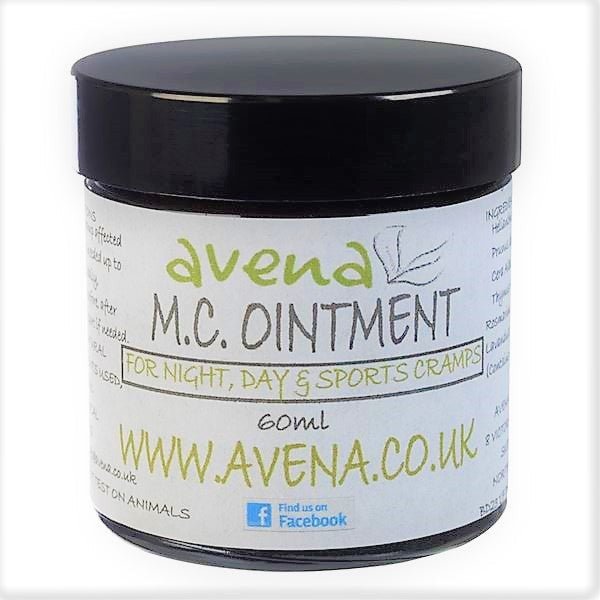 Herbalshire Natural Muscular Cramp Ointment 60ml - Handmade Muscle Relief with