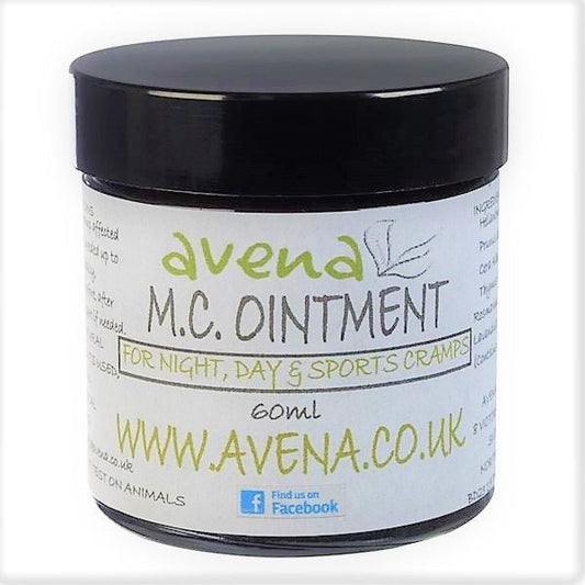 Herbalshire Natural Muscular Cramp Ointment 60ml - Handmade Muscle Relief with