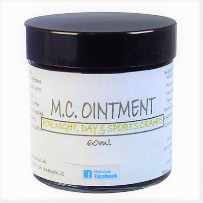 Herbalshire Natural Muscular Cramp Ointment 60ml - Handmade Muscle Relief with
