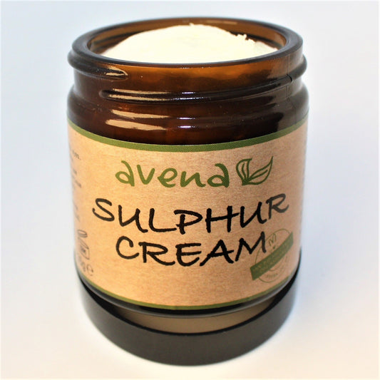 Herbalshire Natural Sulphur Cream - Vegan & Cruelty-Free - Acne, Scabies, Rosac