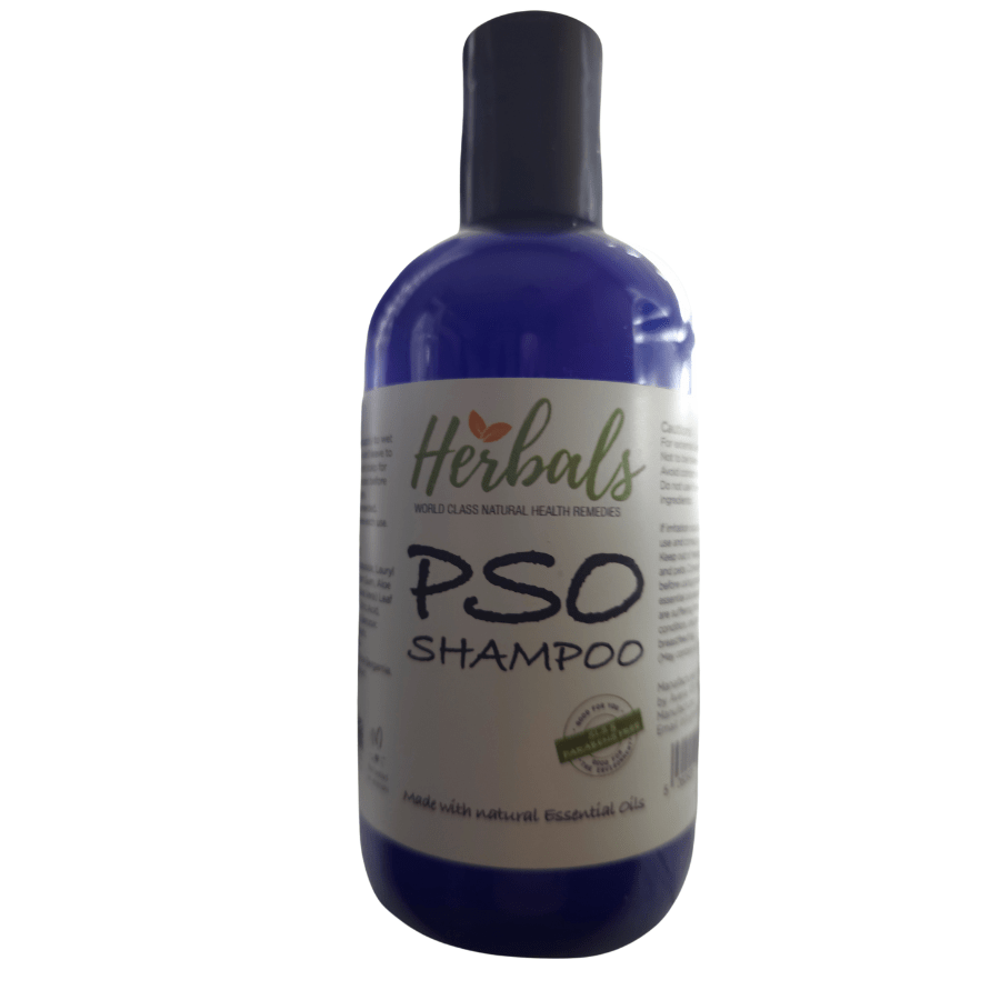Herbalshire Psoriasis Scalp Treatment Shampoo – Natural Relief for Dry, Itchy, Flaky Scalp – Aloe Vera, Lavender & Vitamin E