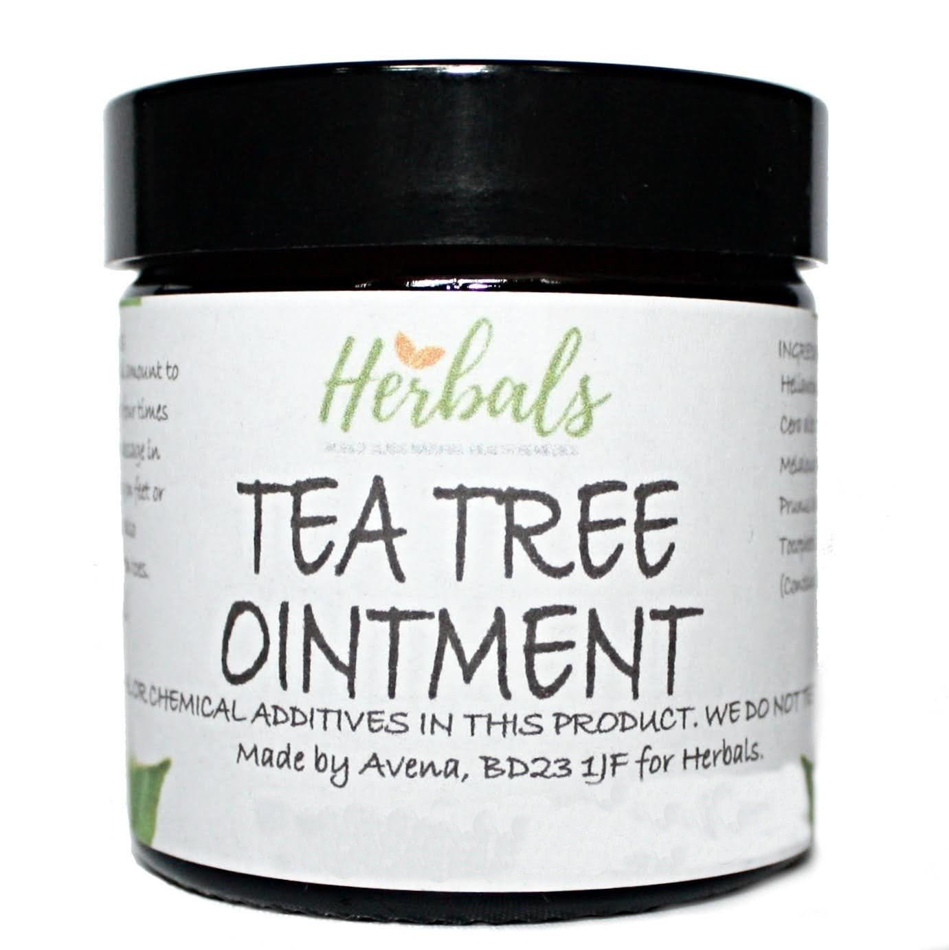 Herbalshire Tea Tree Ointment Natural Antifungal Cream - 120ml - Handmade Skinc