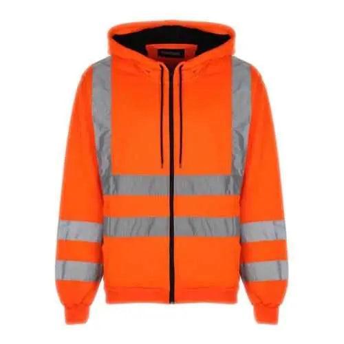 Hi Vis HV008 Hooded Zipper