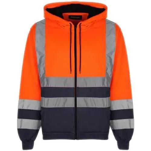 Hi Vis HV008 Hooded Zipper