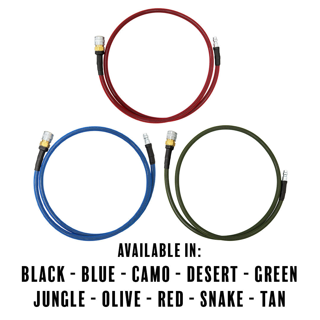 High Pressure Airsoft Custom HPA line (36" - 10 Colours)