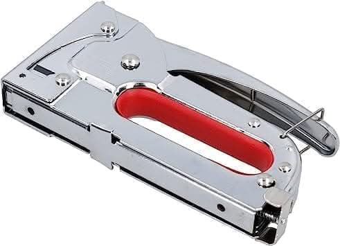 Heavy Duty Staple Gun High Powered Spring Action with 500 Staples