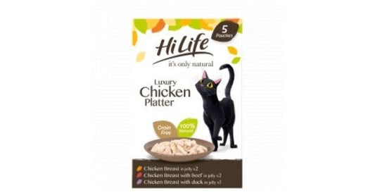 HiLife it's only natural - Luxury Chicken Platter In Jelly 50g