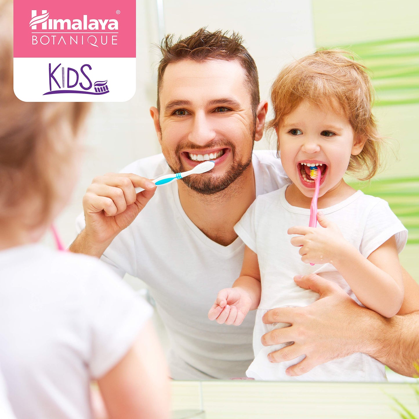 Himalaya Botanique Kids Toothpaste – Herbal Bubble Gum, Fluoride Free, 4 oz (2 Pack)