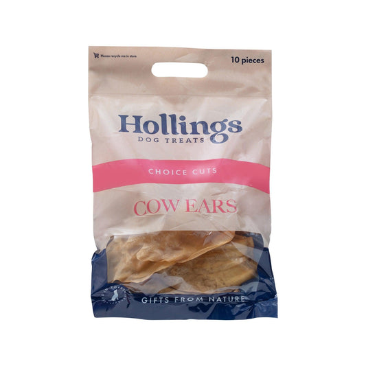 Hollings Cow Ears 10 pack - Case of 4