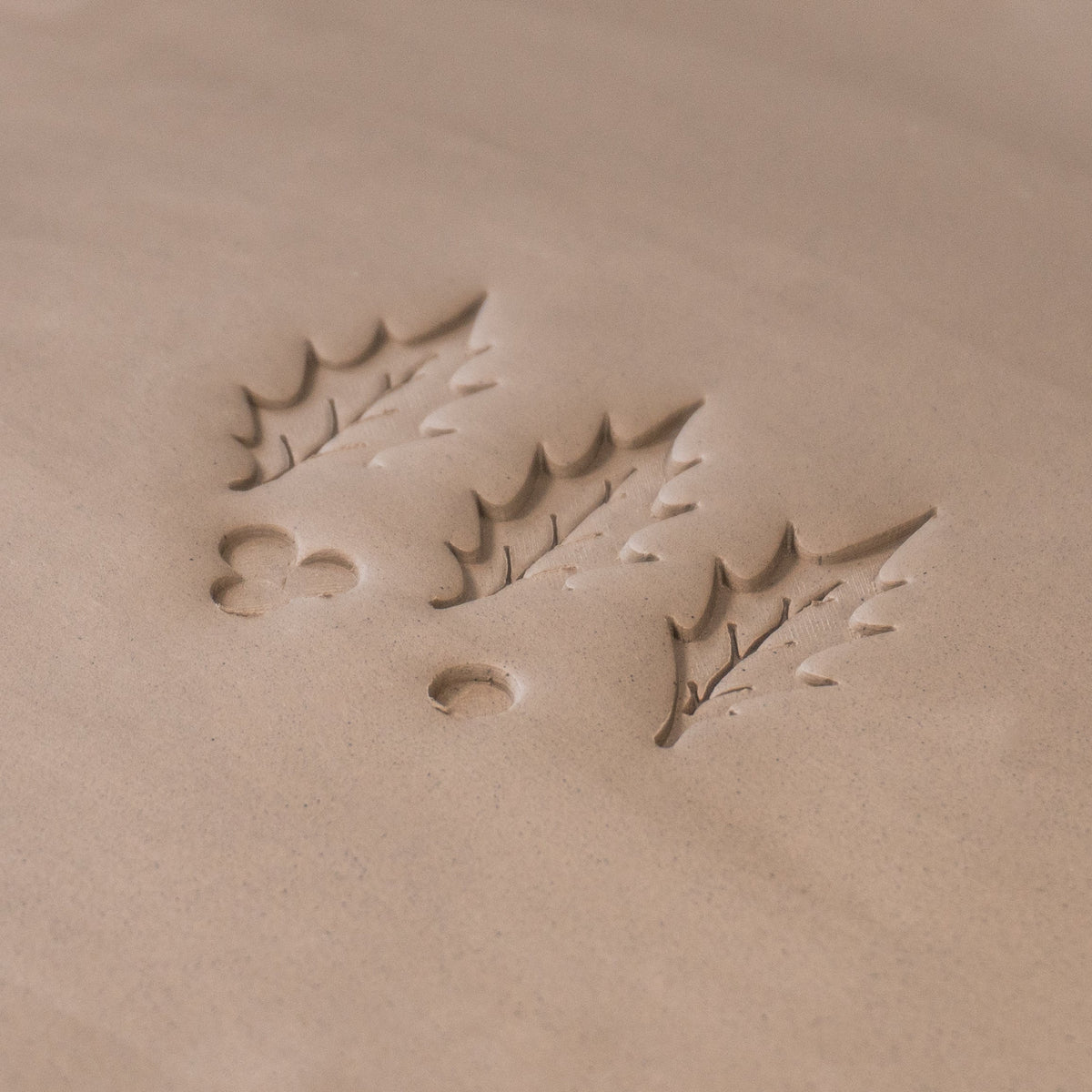 Holly Leaf & Berry Stamps - 3 Sizes