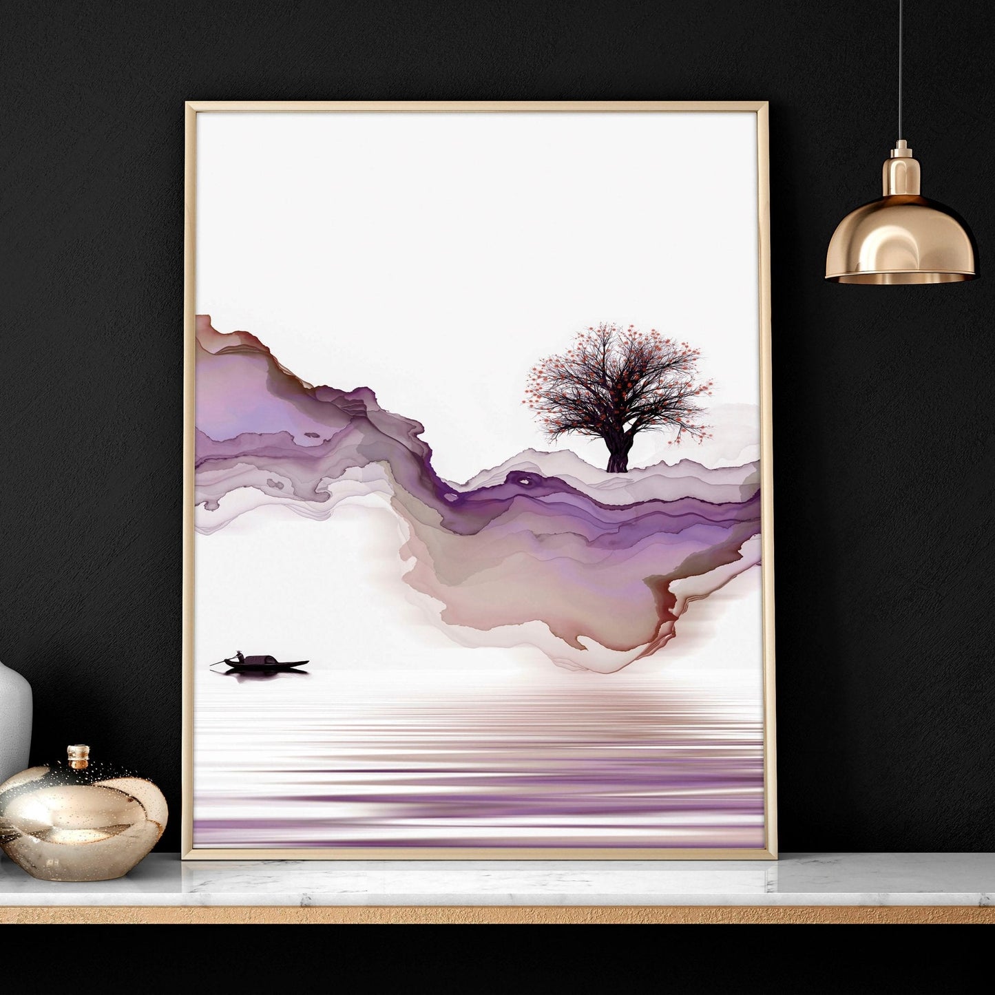 Office art | set of 3 Japanese wall art